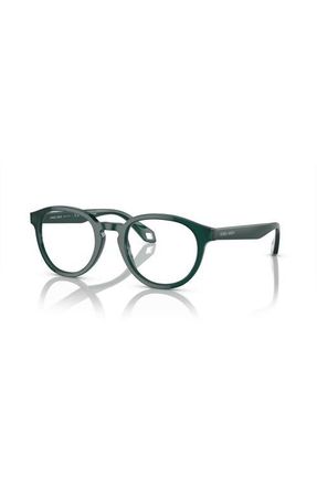 Giorgio Armani 50mm Phantos optical glasses in Green at Nordstrom