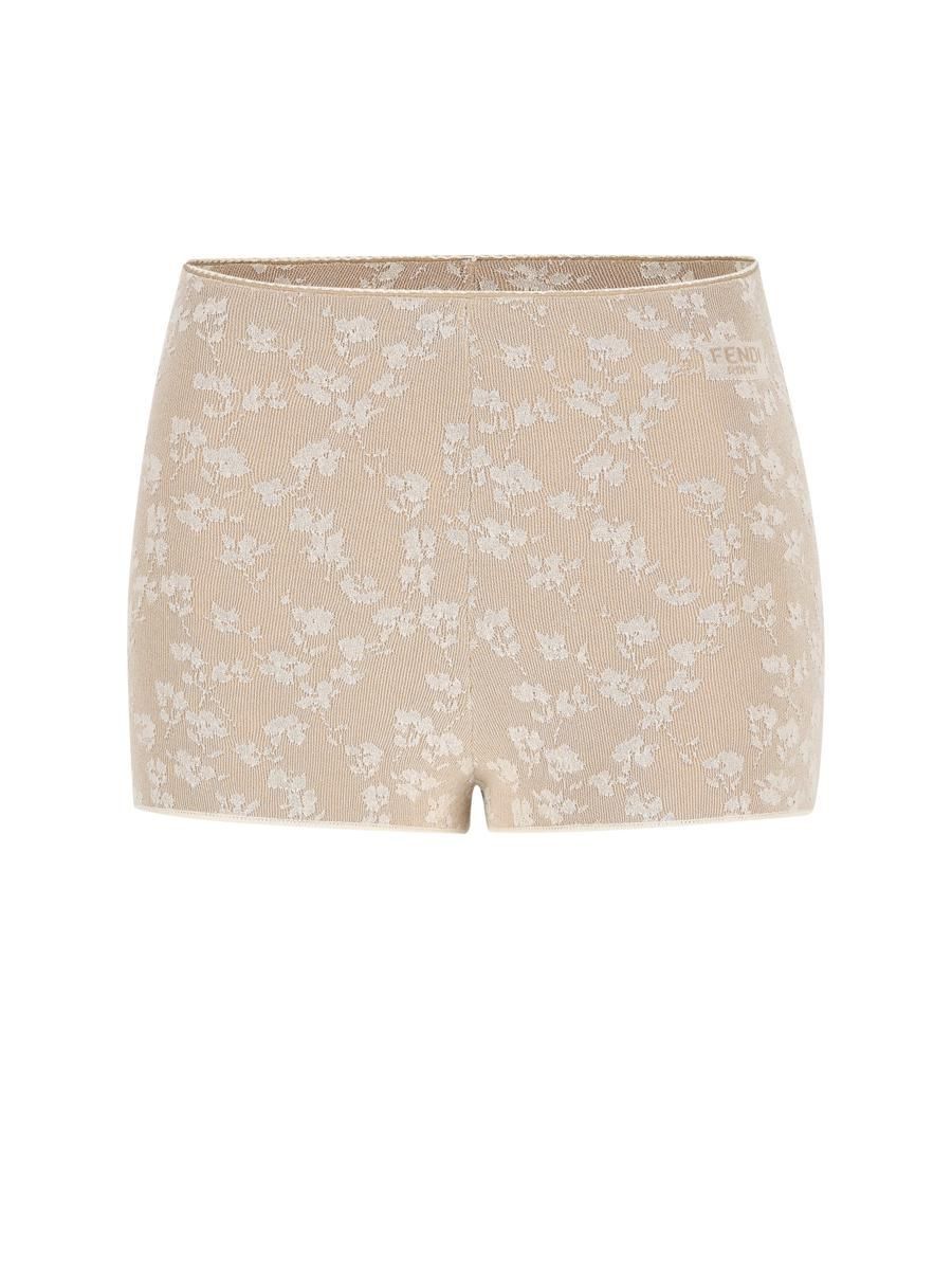 【送料&関税込】Fendi Cappuccino Cotton Shorts Fendi Cappuccino Cotton Shorts | italist