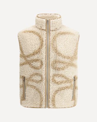 Loewe Jacquard fleece Gilet Male S