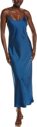 POINT Point Satin Straight Dress