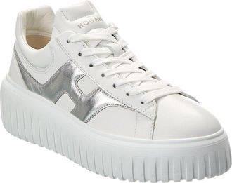 Hogan H-Stripes Leather Sneaker