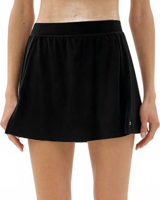 SPLITS59 Venus High Waisted Skort In Black