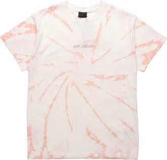 Nike Jordan Air Jordan Loose Knit Tie Dye Printing Short Sleeve Asia Sizing Orange DQ3903-100