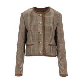 Golden Goose Journey Jacket - Dames - Jassen - Bruin - Maat: L Wol