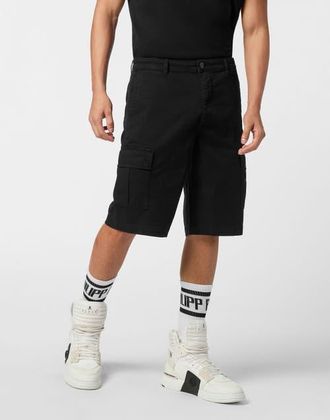 Philipp Plein Cargo Shorts Men in Black at Nordstrom, Size Xxx-Large