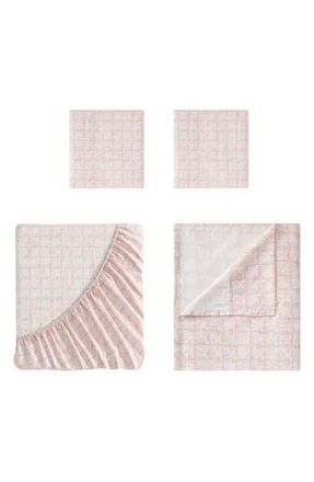 Elie Tahari Washington Queen Sheet Set in Blush at Nordstrom Rack