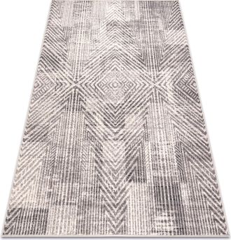 RugsX Tappeto Lana Angel 7890 / 52042 Spina Di Pesce Beige / Grigio Beige 120x170 Cm