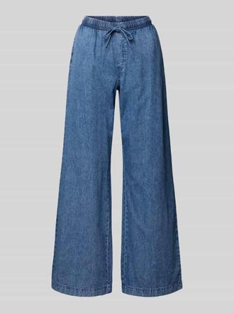 Noisy May Wide Fit Jeans mit elastischem Bund Modell Enza in Jeansblau, Gr&ouml;&szlig;e XL