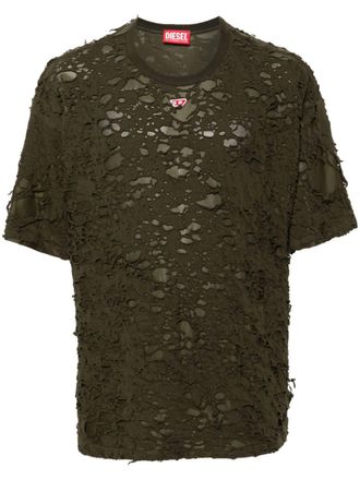 Diesel T-shirt T-BOXT-Q3 - Verde