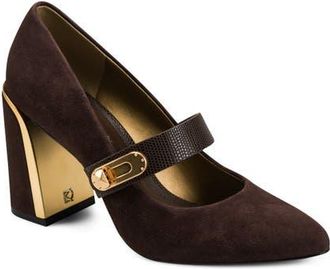 DKNY Rosey Pointed Toe Mary Jane Pump in Canyon at Nordstrom, Size 6.5