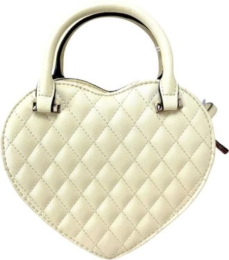 Guess Handbags, female, Yellow, Size: ONE SIZE Atabey Heart Bag