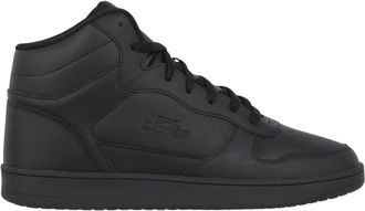 Slazenger Heren Tower Wint leren hoge sneakers (Zwart)