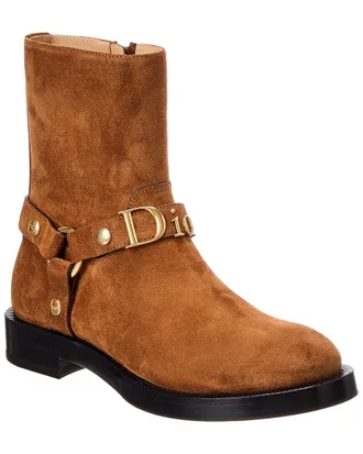 Dior Bolt Suede Boot