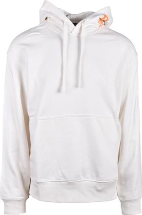 Diesel Katoenen Gebreide Trui - Heren - Hoodies - Wit - XL - Katoen - Hoodies & sweatvesten