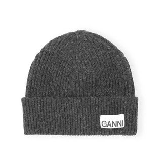 Ganni Accessoires, Dames, Grijs, ONE Size, Wol, Accessories