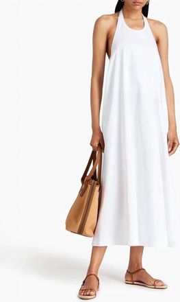 Piece of White Womens Midi Dress In White