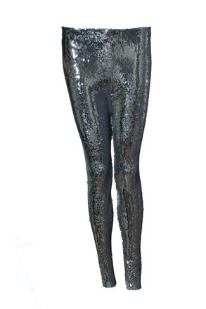 Isabel Marant sequinned metallic legging