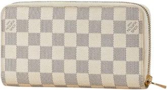 Louis Vuitton Vintage, unisex, Wit, ONE Size, Pre-owned Stoffen Portemonnee