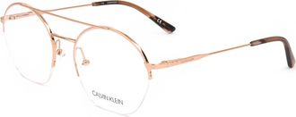 Calvin Klein Unisex 52mm Rose Gold Opticals