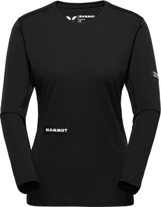 Mammut Eiger Nordwand First Layer Longsleeve Funktionsshirt für Damen | schwarz