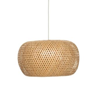 Atmosphera L&aacute;mpara De Suspensi&oacute;n &laquo;nam&raquo; - Bamb&uacute; D46 Cm Atmosphera Cr&eacute;ateur DInt&eacute;rieur