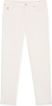 Brunello Cucinelli 5 POCKET DENIM JEANS Size: 52, colour: BLUE