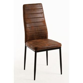 Regalos Miguel Regalos Miguel - Packs Sillas Comedor - Pack 4 Sillas Lauter Polipiel - Marr&oacute;n Vintage