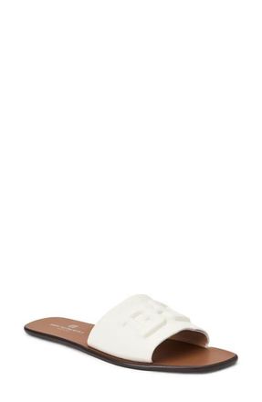 Bruno Magli Aqua Slide Sandal in Bone Tumbled at Nordstrom, Size 6.5