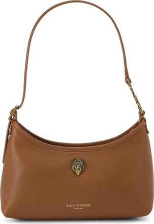 Kurt Geiger Kurt Leather Shoulder Bag in Tan Comb at Nordstrom