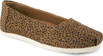 Toms Alpargata Ballet Flat in Light/pastel Brown at Nordstrom, Size 8.5