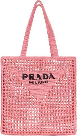 Prada Tassen, Dames, Roze, ONE Size, Tote Bags