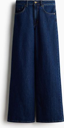 H&M Wide Ultra High Jeans - Blue