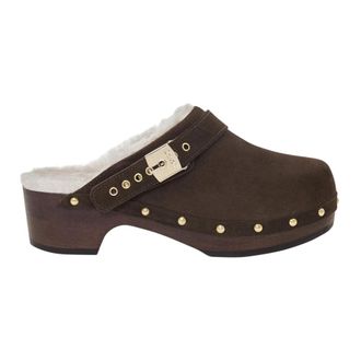 Scholl Schoenen - Dames - Klompen - Bruin - 36 EU - Schoenen