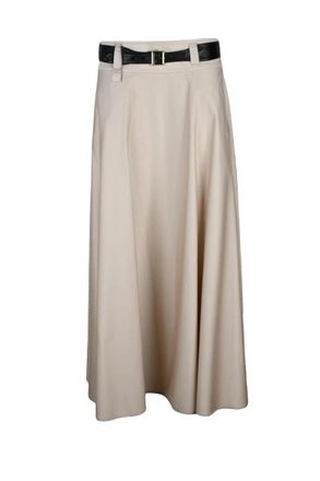 Marella Kuban Long Skirt - Beige