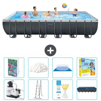 Intex Piscina Ultra Xtr Rectangular - 732x366x132 Cm - 9-piezas S597