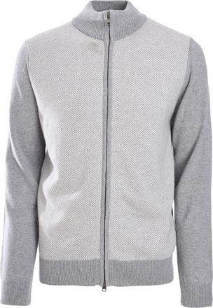 Borrelli Napoli zip-fastening jacket - Grey