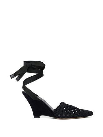 Jacquemus Pointed Toe Wedge Flats