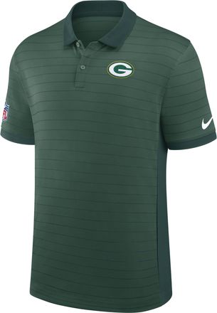 Nike Green Bay Packers Sideline Victory Stripe Nike Mens Dri-FIT NFL Polo in Green | 03BG0DGK7T-RPE