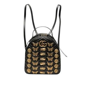 Gucci Pre-owned Backpacks, female, Black, Size: ONE SIZE Pre-owned Vintage Backpack