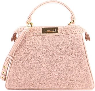 Fendi Fendi Peekaboo Iseeu Bag Shearling Medium (Authentic Pre-Loved)