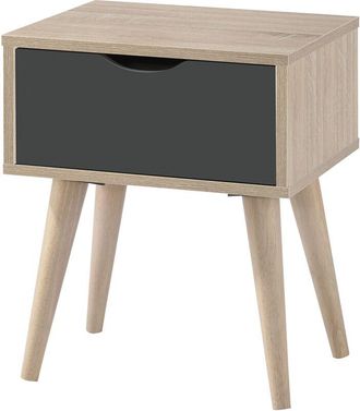 LPD Furniture Lpd Furniture - Scandi Oak Lamp Table Grey