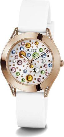 Guess Mini Wonderlust White Rosegold Horloge - Dames - Horloges - Veelkleurig - ONE Size - Accessoires