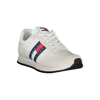 Tommy Hilfiger Logo-Striped Sneaker - White