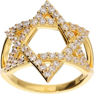 Autentica Star Of David Ring