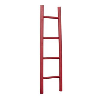 Biscottini International Biscottini Escalera Para Toallas De Ba&ntilde;o - Escalera De Madera Para Colgar Toallas - Toallero Decorativo De Pared