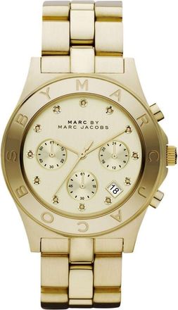 Marc Jacobs MBM3101 Gold Tone WoMens Watch Stainless Steel - One Size