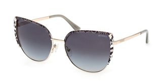 Guess GU00217 32B Womens Sunglasses Gold Size 59
