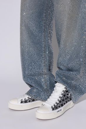 Amiri Sports Shoes Above The Ankle MA Quad Court Hi, Mens, Black