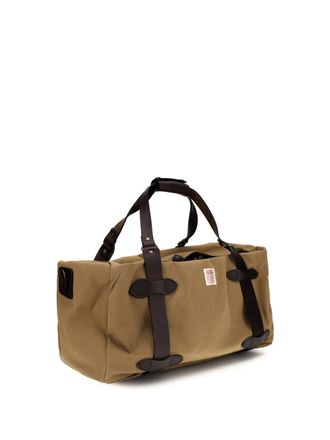 Filson Mens Medium Rugged Twill Travel Bag Tan Cotton Shoulder Suitcases