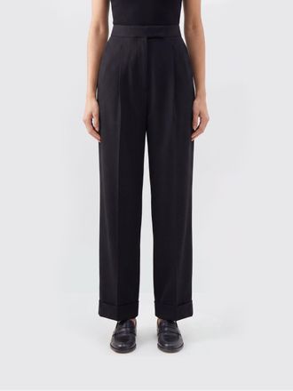 Max Mara Pantaloni in lana vergine